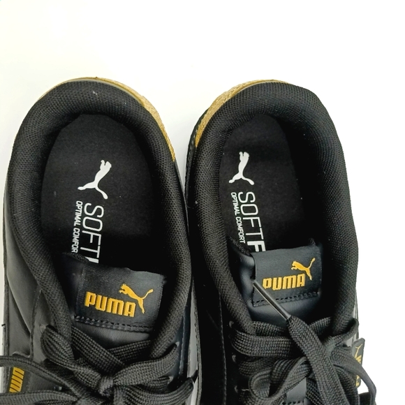 NWOT Womens Puma Jada Distressed Black 387621-01 Sneakers in Size 10 - Picture 5 of 7